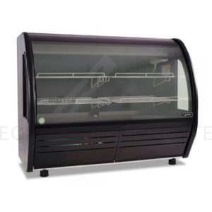 Imbera BHS20 Vitrina Cristal Curvo Negra 1017332