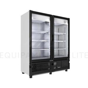 Imbera VRD35 Ecoinverter Refrigerador de 2 Puertas de Cristal 1025397