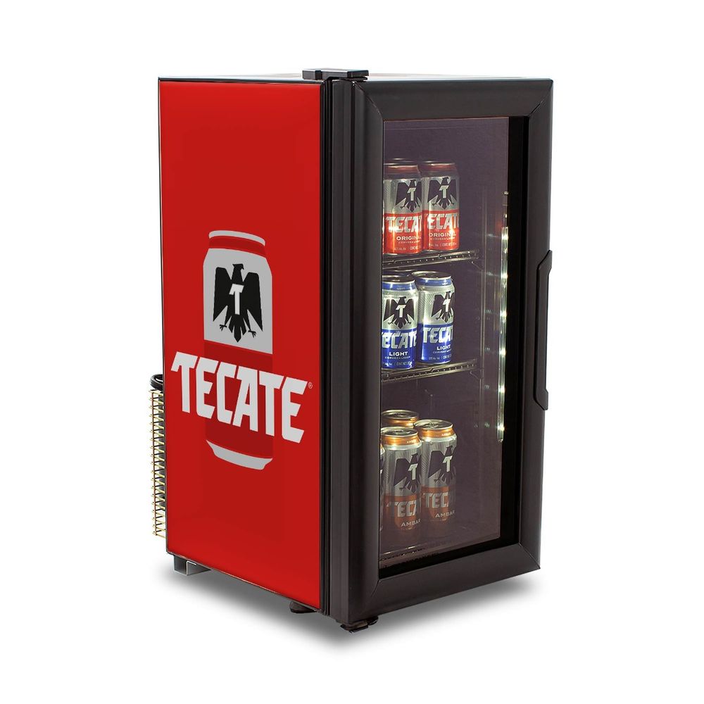 Frigobar Cervecero Imbera Con Capacidad De 24 Botellas Y Diseño Tecate Minimal CCV-24