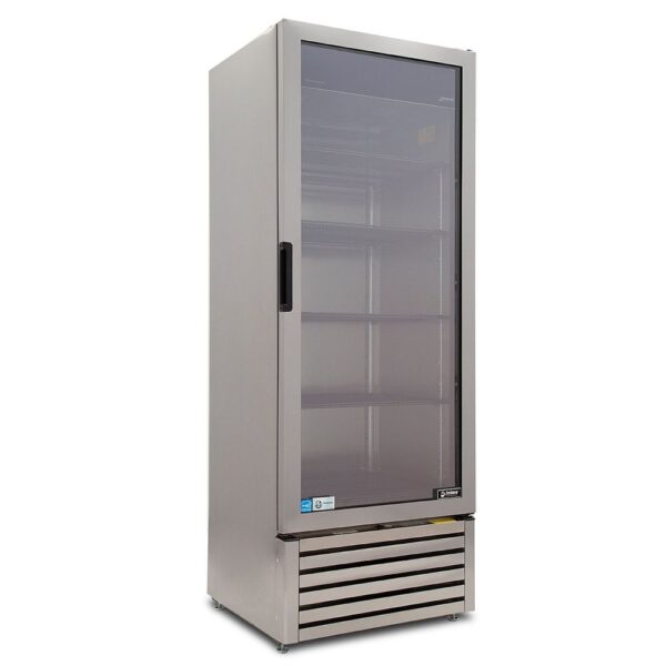 Imbera G319 Refrigerador Acero Inoxidable 1 Puerta de Cristal