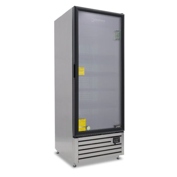 Imbera VFS24 Congelador de Acero Inoxidable 1 puerta de vidrio