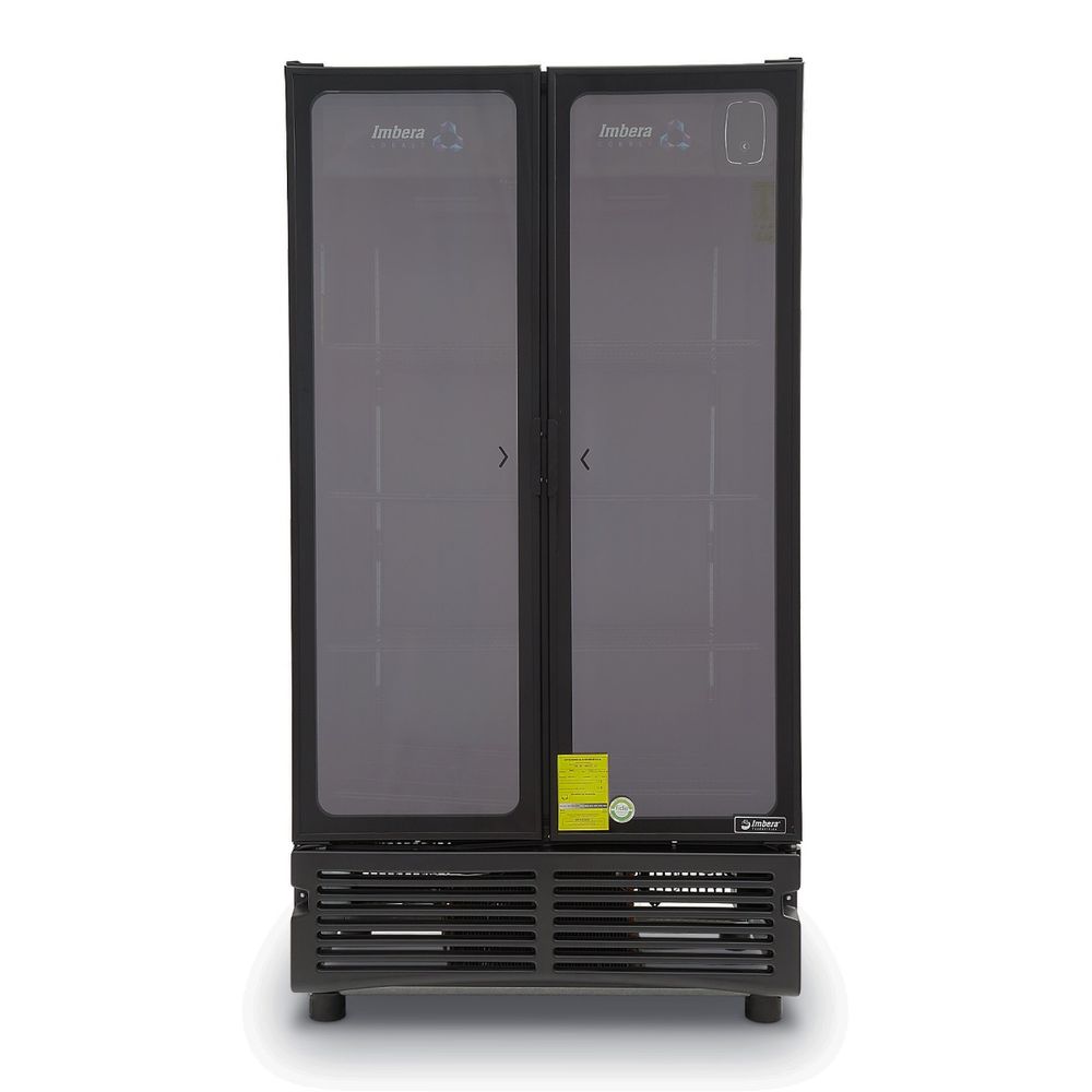 Imbera Cobalt VR-26 Refrigerador Color Negro 2 Puertas de Cristal - Imagen 9