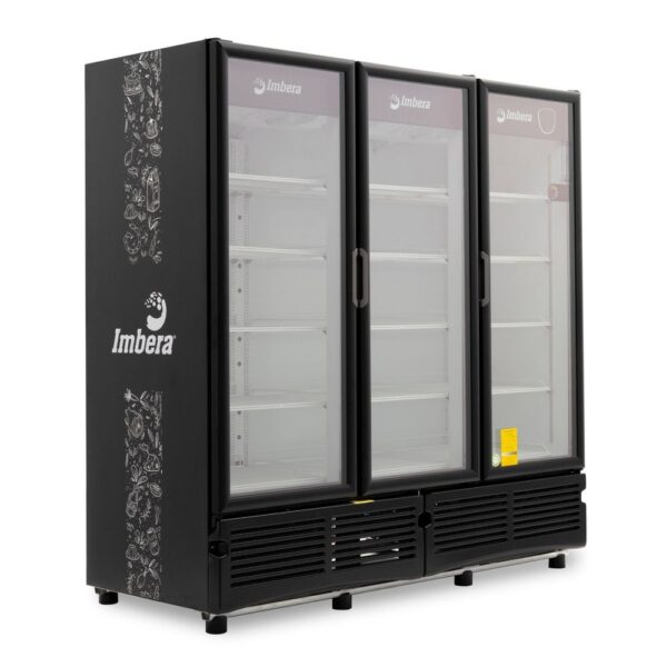 Imbera CCV-1350 Refrigerador Cervecero 3 Puertas de Cristal