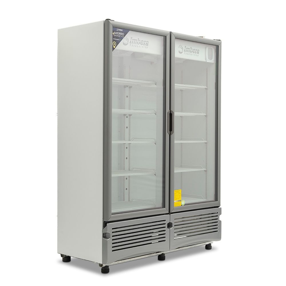 Imbera G342 Refrigerador 2 Puertas de Cristal