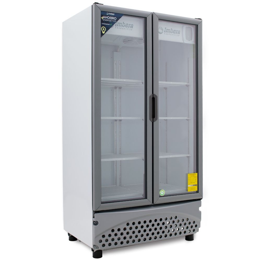 Imbera VRD-26 Refrigerador 2 Puertas de Cristal