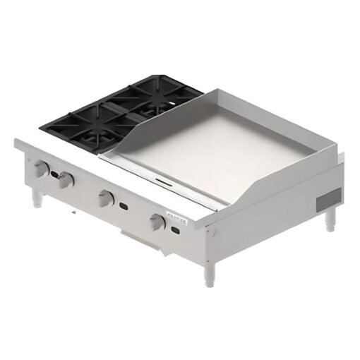 Mix Parrilla Plancha PPAP-2Q Acero Inoxidable