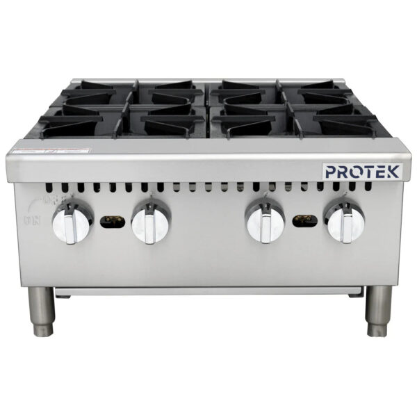 Parrilla a Gas Protek PAP-4QG Acero Inoxidable 4Q